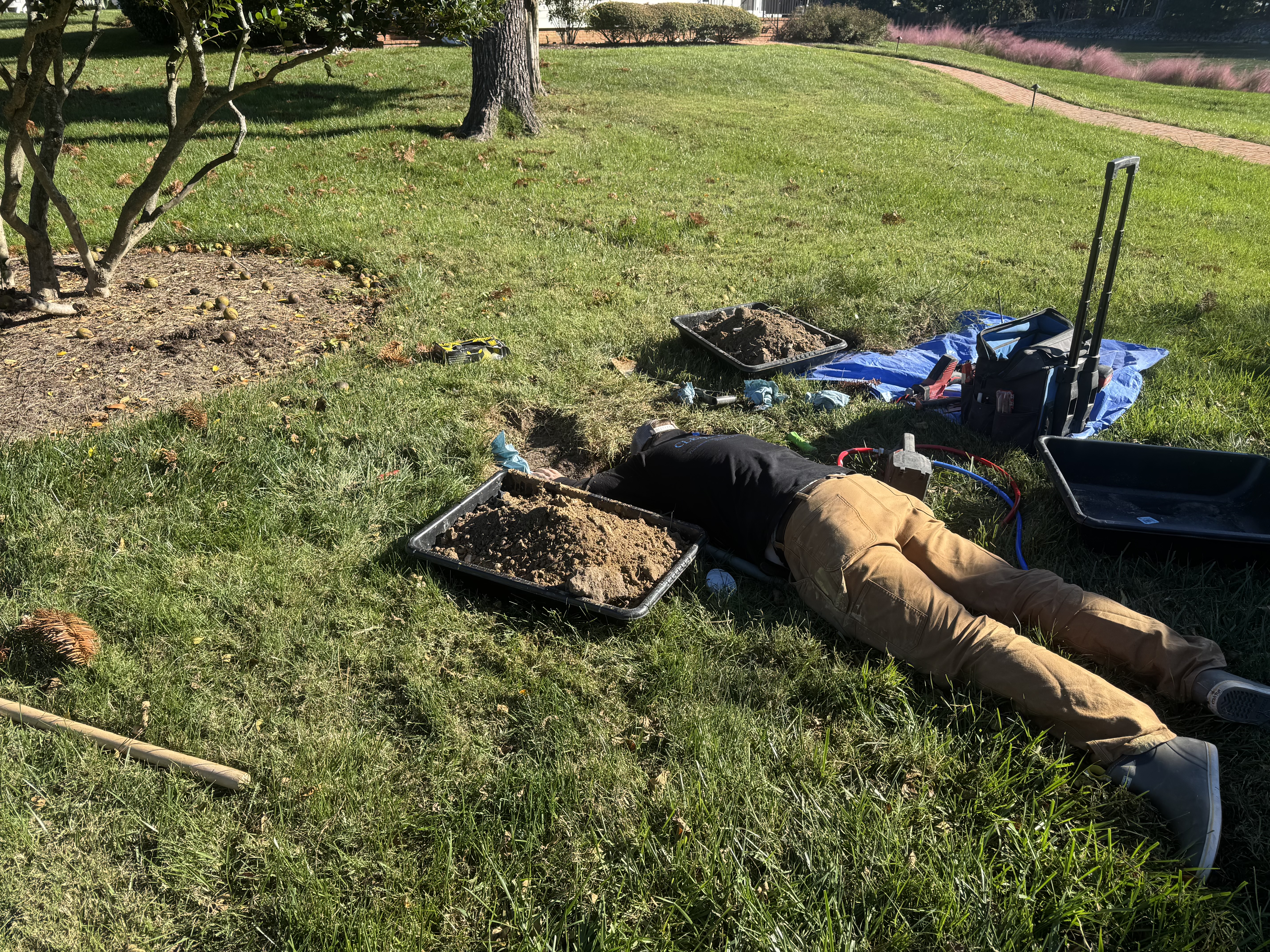 Water line service