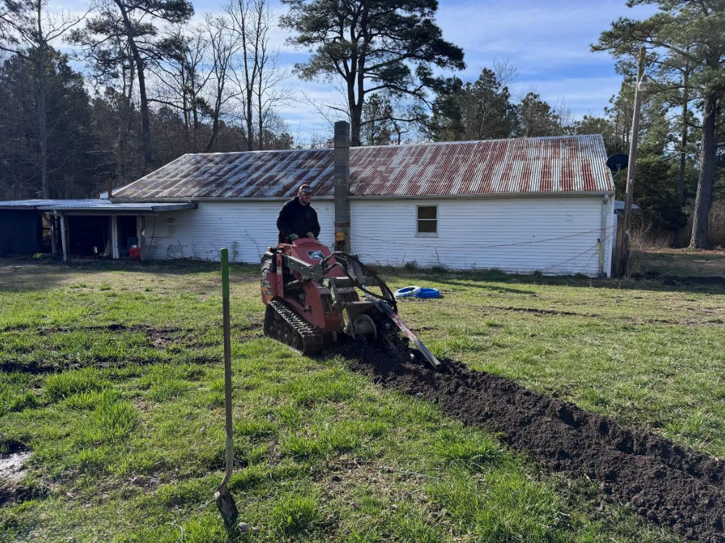 Water line replacement
